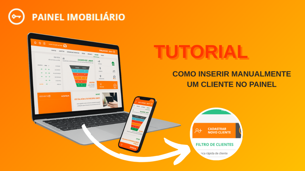 Como Inserir Manualmente um Novo Cliente no Painel Imobiliário